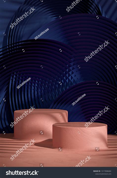 Cosmetic Background Product Presentation Nude Color Stock Illustration Shutterstock