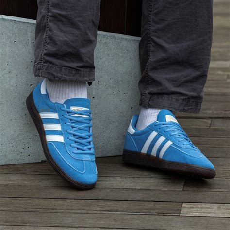 Кроссовки Adidas Spezial Handball Blue White / Адидас Спешл Гандбол (ID ...
