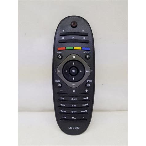 Controle Remoto Para TV LCD LED Philips LE 7983 Shopee Brasil