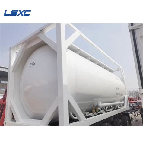 China Factory ISO Standard 20FT Bulk Cement Powder ISO Tank Container