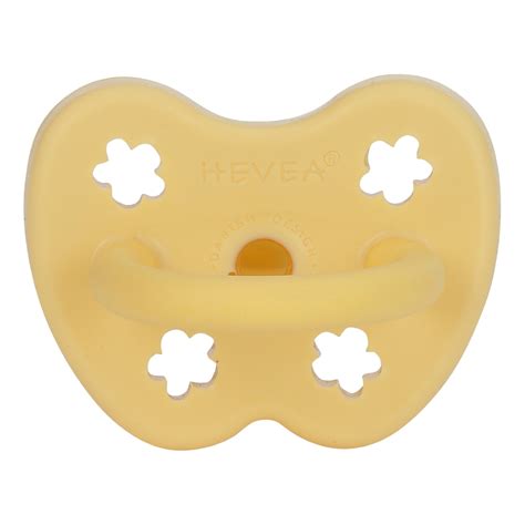 Hevea Colourful Natural Rubber Pacifier Banana – Anatomical | Bitti Bums