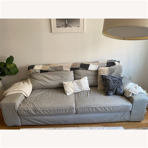 IKEA Kivik Sofa - Light Grey - AptDeco