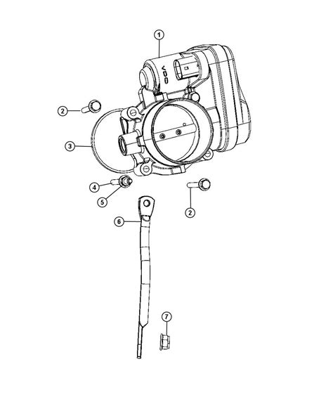 Dodge Journey Throttle Body Engine Mpi Intake Aa Myrtle