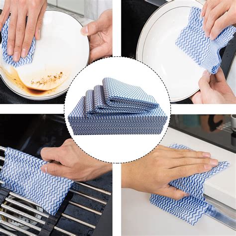 Wiping Clothes Pcs Disposable Dish Cloth Reusable Cleaning Cloth