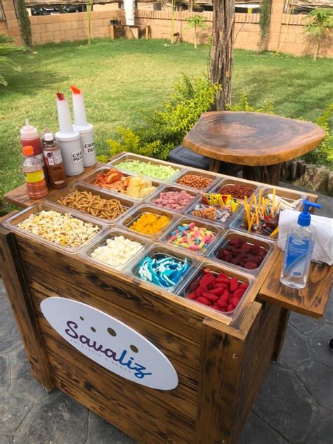 Savaliz Party Snack Table Food Cart Design Snack Stand