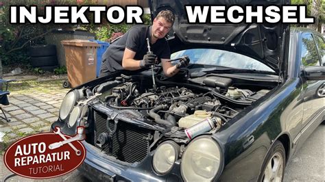 Injektoren wechseln Mercedes Einspritzdüse tauschen TUTORIAL YouTube