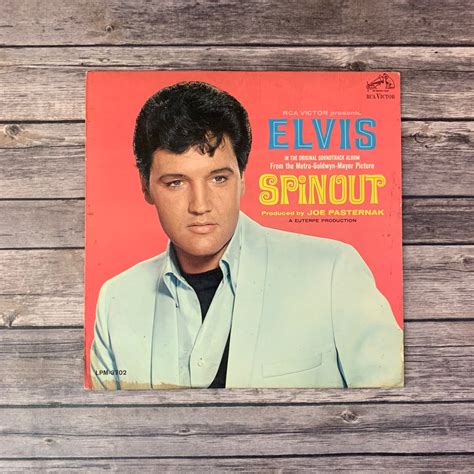 Elvis Presley Spinout Vintage Vinyl Record Lp Lpm Etsy