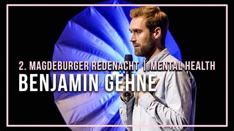 2 Magdeburger Redenacht Mental Health Benjamin Gehne YouTube