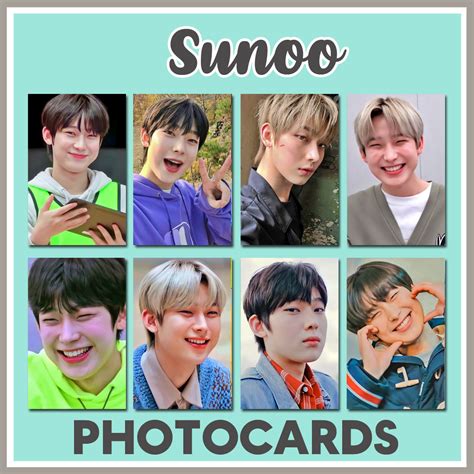 ENHYPEN Sunoo Photocards (choose 8 photos) | Lazada PH