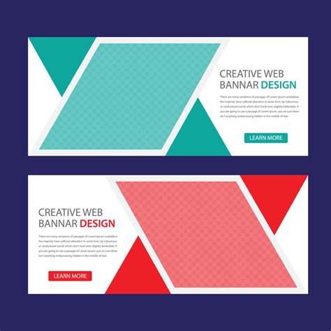 Corporate and Business Web Banners 13795927 Vector Art at Vecteezy