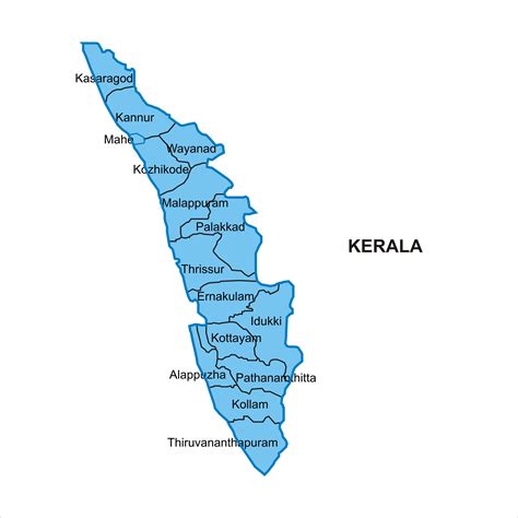 Kerala map drawing – Artofit