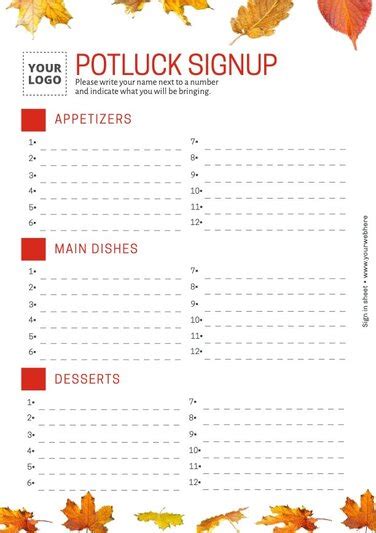 Free Sign In Sheet Templates