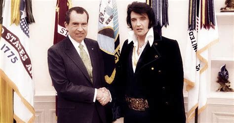 The Bizarre Story Behind This Photo Of Elvis And Nixon