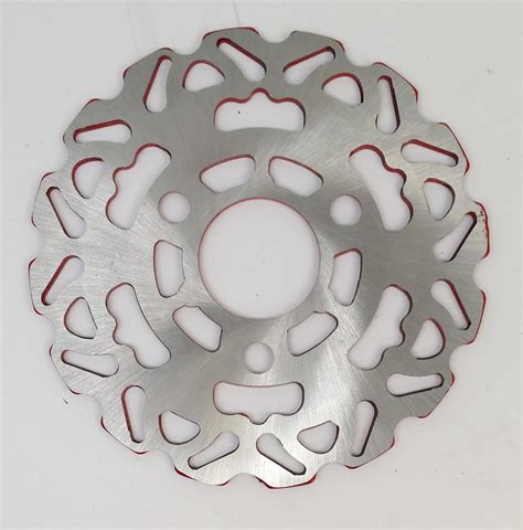 Brake Rotor Disc - 155mm - 3 Bolt - Version Red