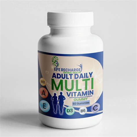 Amazon Adult Multivitamin Mixed Flavor Gummies Boosts Men