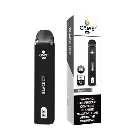 Crave Max Black Ice Crave On Americas No1 Online Vape Shop Price Point Ny