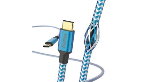 Hama Ladekabel Reflective Usb C Usb C 15 M Nylon Blau Online Bestellen MÜller