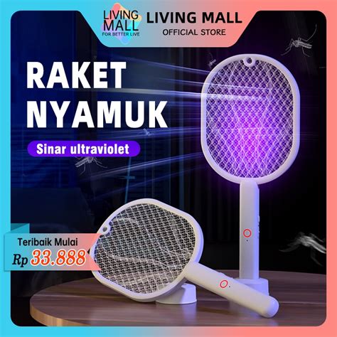 Jual Raket Nyamuk Elektrik Rechargeable Cas Raket Nyamuk Listrik In