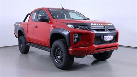 Used 2021 Red Mitsubishi Triton GLX Utility Extended Cabfor Sale In