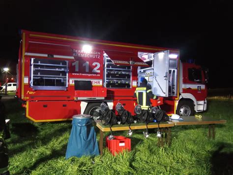 Gro Brand Freiwillige Feuerwehr Weingarten