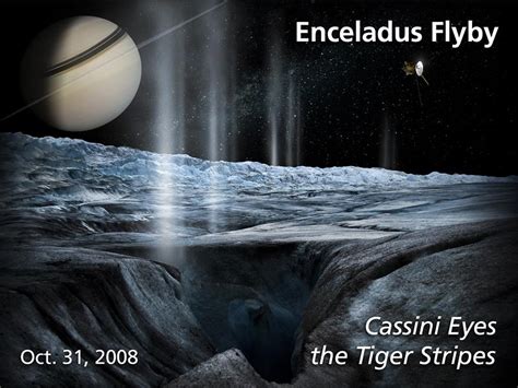 Enceladus Flyby - Oct. 31, 2008 - NASA Science