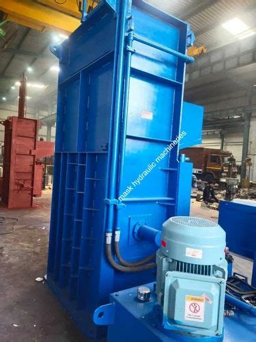 Mild Steel Vertical Baler Manual Max Load Capacity Ton At Rs