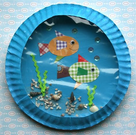 Fish Aquarium Craft Kit For Kids Craft Activities For Kids Art For