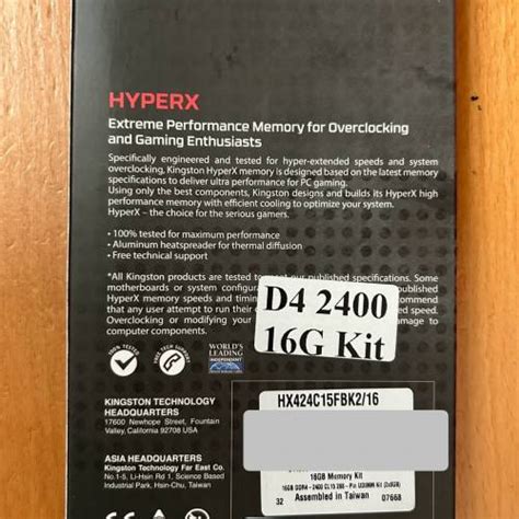 Kingston Hyperx Fury Ddr Gb Kit X Gb Ram