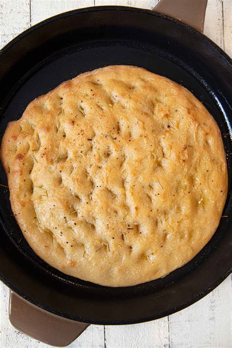 Rosemary Focaccia Bread 2 Ingredient Dough Recipe Cooking Made Healthy