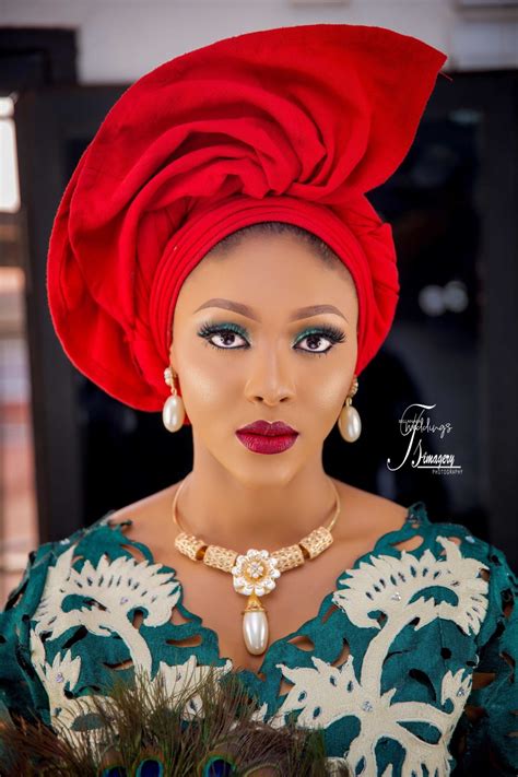 Get Slay Ready With This Red Gele Style Bellanaija Weddings