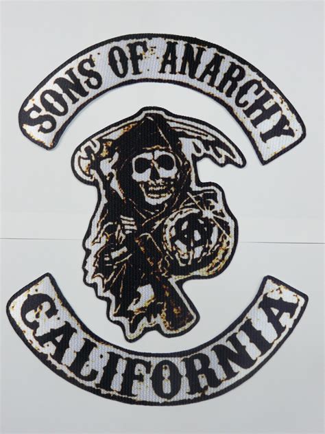 Original Son Of Anarchy Mayans Mc Embroidered Motorcycle Biker Club