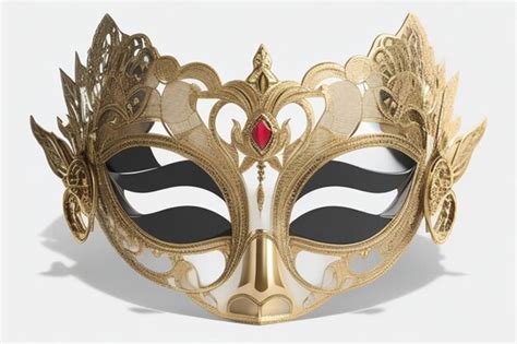 Premium Photo | Opera Mask Isolated on Transparent Background Generative AI