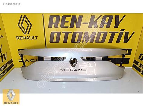 RENAULT MEGAN 4 BAGAJ KAPAĞI DIŞ KAPLAMA PLASTİĞİ RENKAY OTO Çıkma