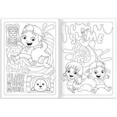Os Aventureiros Para Colorir
