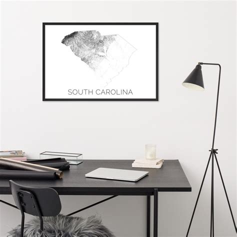 South Carolina Topographic Map Map Of South Carolina South Carolina