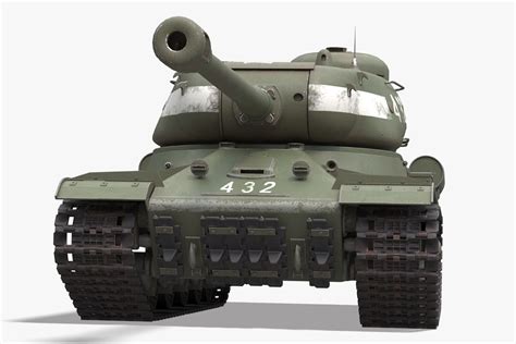 IS-2 Tank 3D Model $109 - .fbx .obj .max - Free3D