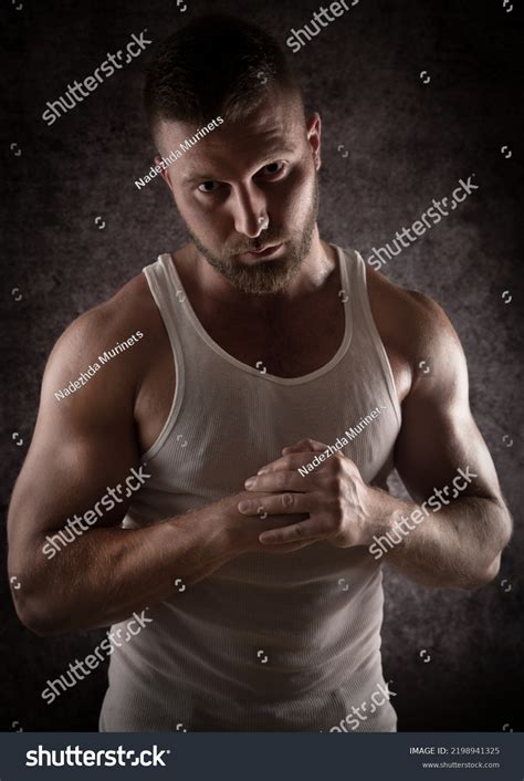 Male Portrait Naked Beautiful Sport Man Stock Photo 2198941325 Shutterstock