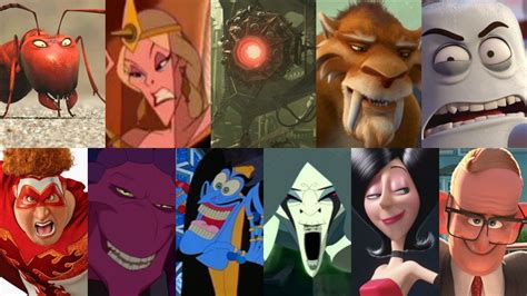 Disney Animated Movie Villains