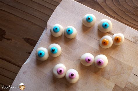 Halloween La Recette Des Yeux En Massepain