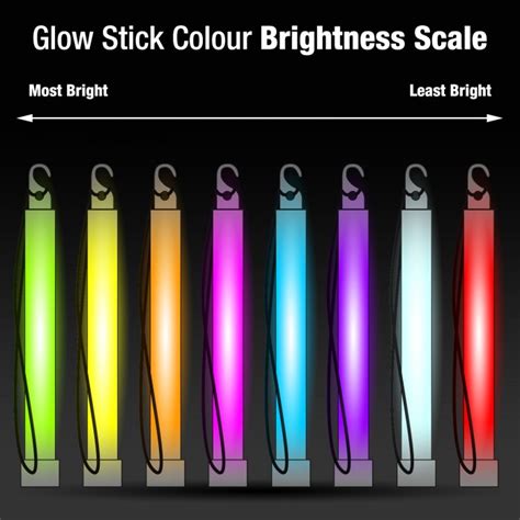 6 Glow Sticks Glo Sticks Uk