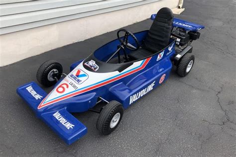 No Reserve Manco Mini Kar Valvoline Indy Car Replica Go Kart Vin