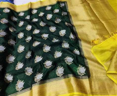 Body Designed Beutiful Colours Banarasi Warm Silk Saree 6 3 M With