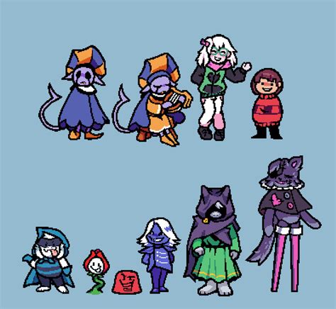 Deltarune Characters As Different Species By Wewo707 On Deviantart