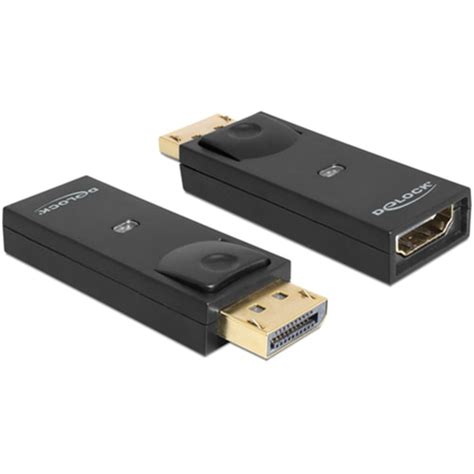 Adaptor Delock Displayport Tata Hdmi Mama Negru Emag Ro