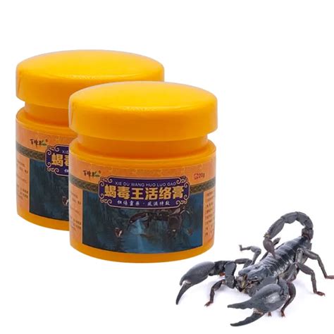 20g Scorpion Poison Pain Ointment Relieve Muscle Pains Of Waist And Leg Ache Joints Balm