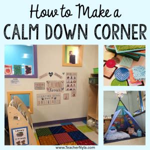 Calm Down Corner Ideas For Classrooms Nyla S Crafty Teaching