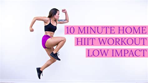 10 Minute Low Impact Home Hiit Workout Diary Of A Fit Mommy