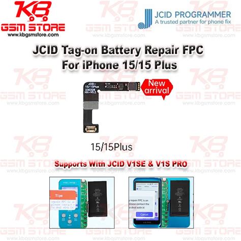 Jcid Tag On Battery Repair Fpc For Iphone Plus