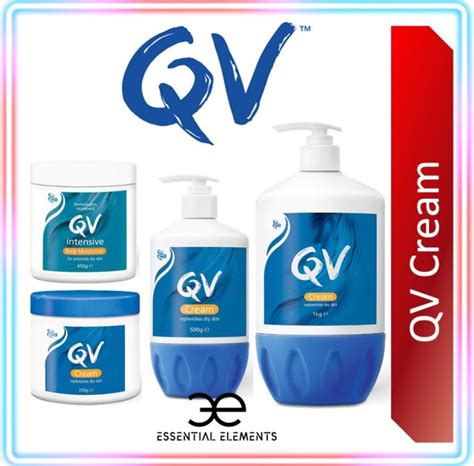 Qv Ego Cream Tub Pump Kg Intensive Body Moisturiser Sensitive And