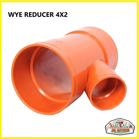 PVC Orange Wye Reducer 4x2 2x3 4x3 Per Pc PVC Pipe Sanitary Orange